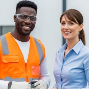 RH e Trabalhador com EPI