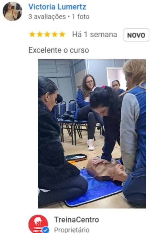 Depoimento aluno da Treinacentro