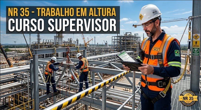 Curso NR 35 Trabalho em Altura Híbrido Supervisor 16h