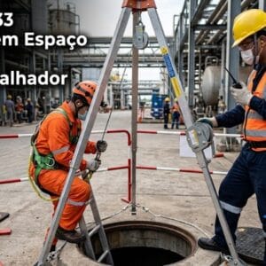 Curso NR 33 Trabalho em Espaço Confinado Treinacentro