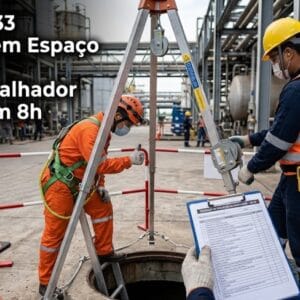 Curso NR 33 Trabalho em Espaço Confinado Treinacentro