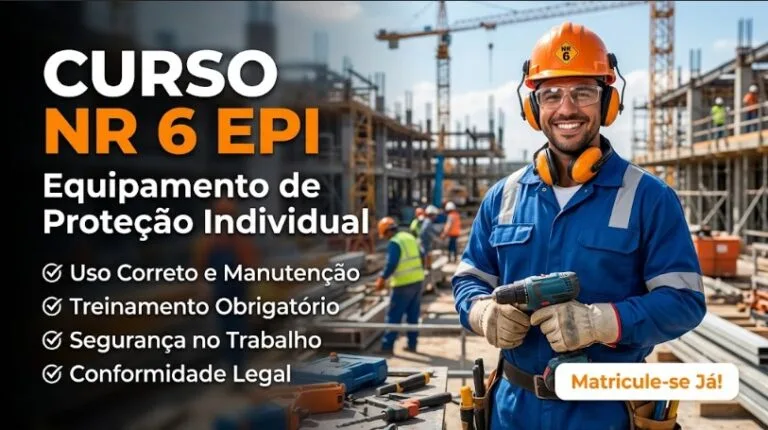 Curso NR 6 EPI 4h EAD – Equipamento de Proteção Individual