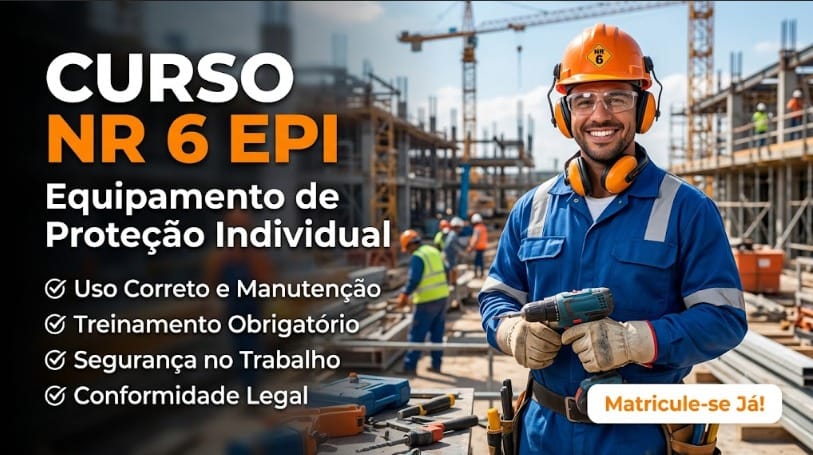 Curso NR 6 EPI – Equipamento de Proteção Individual