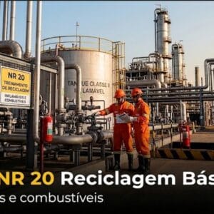 Curso NR 20 Inflamáveis e Combustíveis Básico Reciclagem 4h Treinacentro