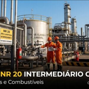 Curso NR 20 Inflamáveis e Combustíveis Intermediário II 14h Treinacentro