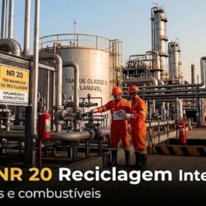 Curso NR 20 Inflamáveis e Combustíveis Intermediário Reciclagem 4h Treinacentro