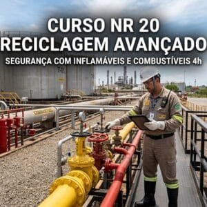 Curso NR 20 Avançado Reciclagem 4h Inflamáveis e Combustíveis Treinacentro