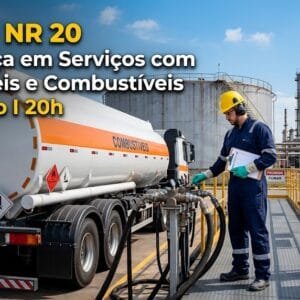 CURSO NR 20 Segurança em Serviços com Inflamáveis e Combustíveis Avançado I 20h Treinacentro Engenheiro Carlos Wengrover