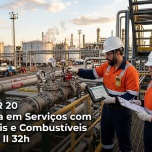 CURSO NR 20 Segurança em Serviços com Inflamáveis e Combustíveis Avançado II 32h Treinacentro Engenheiro Carlos Wengrover