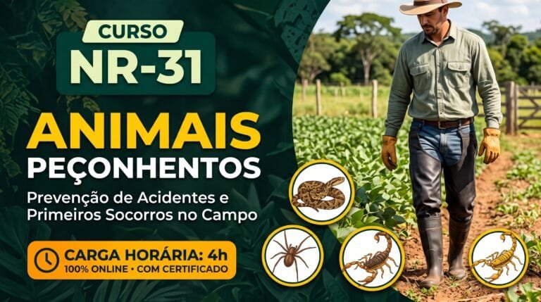 Curso NR 31 Animais Peçonhentos 4h