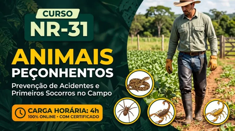 Curso NR 31 Animais Peçonhentos 4h